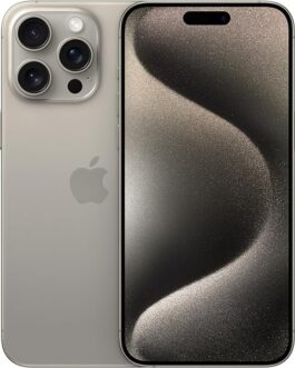 Apple iPhone 15 Pro Max (512 GB) – Natural Titanium | | Boost Infinite plan required starting at $60/mo. | Unlimited Wireless | No trade-in needed to start | Get the latest iPhone every year